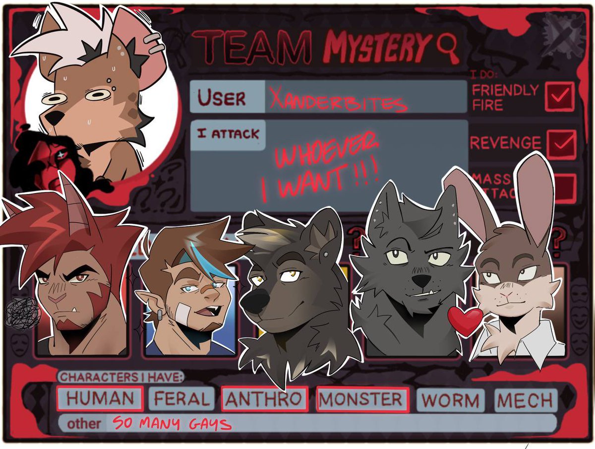xanderbites's tweet photo. IM IN ARTFIGHT THIS YEARRRRR 

im free all month so expect a lot of attacks and maybe some revenges ! https://t.co/bfo0DMai8y