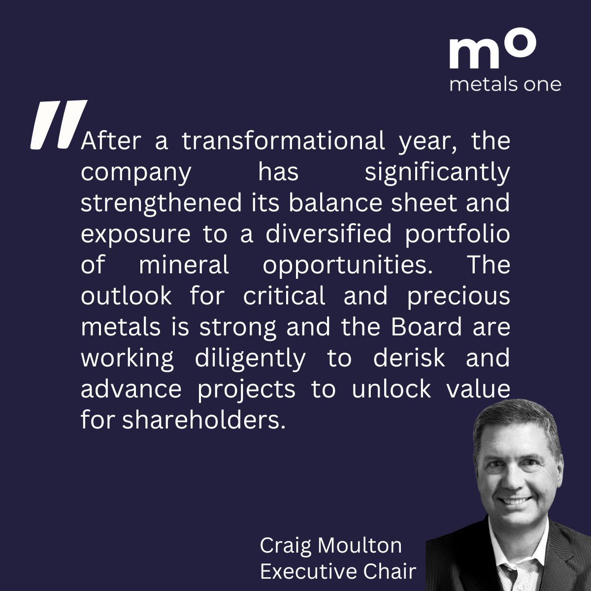 metals_one_plc's tweet photo. Our 2025 Annual Report is out today.

Read the full narrative by our Chairman Craig Moulton here: https://t.co/FUDnsBuNh3

#MET1 #CriticalMinerals #PreciousMetals https://t.co/7hQV9TmId5
