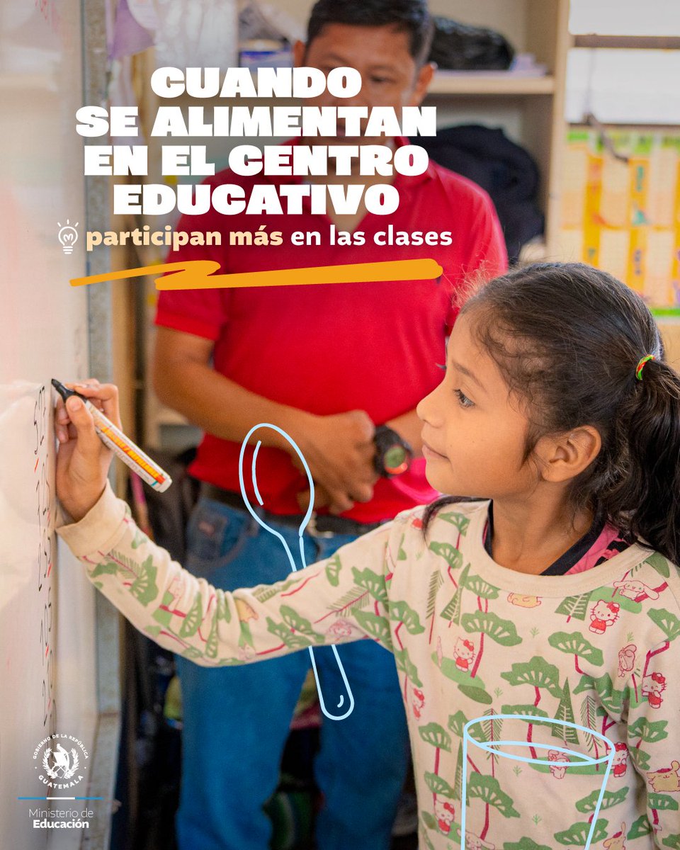 DideduChiqui's tweet photo. 🍛🥕 Cada menú nutritivo que reciben los estudiantes en la escuela mejora su concentración y apoya su aprendizaje día a día.
#Mineduc
#ProgramaDeAlimentaciónEscolar
#PAEGuatemala
#AlimentaciónServidaParaAprenderMejor 🙌 https://t.co/pDJrOGFcsQ