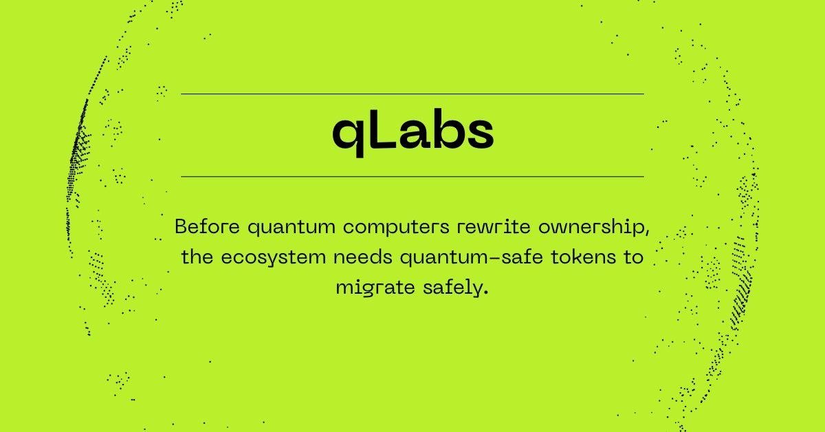 heizusman_'s tweet photo. @Cointelegraph Blockchain has solved many problems.

But quantum threats are still coming.

Infrastructure projects preparing early

The likes of @qlabsofficial, could play a huge role. https://t.co/fYeEcYvtRu