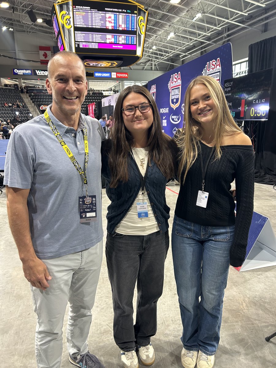 usantidoping's tweet photo. Last week, Team USADA had the honor of protecting clean athletes and the integrity of sport at USA Weightlifting Nationals! A big thank you to @USWeightlifting for welcoming us and embracing clean sport! Everyone, including USADA CEO Travis T. Tygart and our summer interns, were inspired by the hard work, dedication, and passion these athletes bring to the platform as they pursue their goals.

#CleanSport #AntiDoping