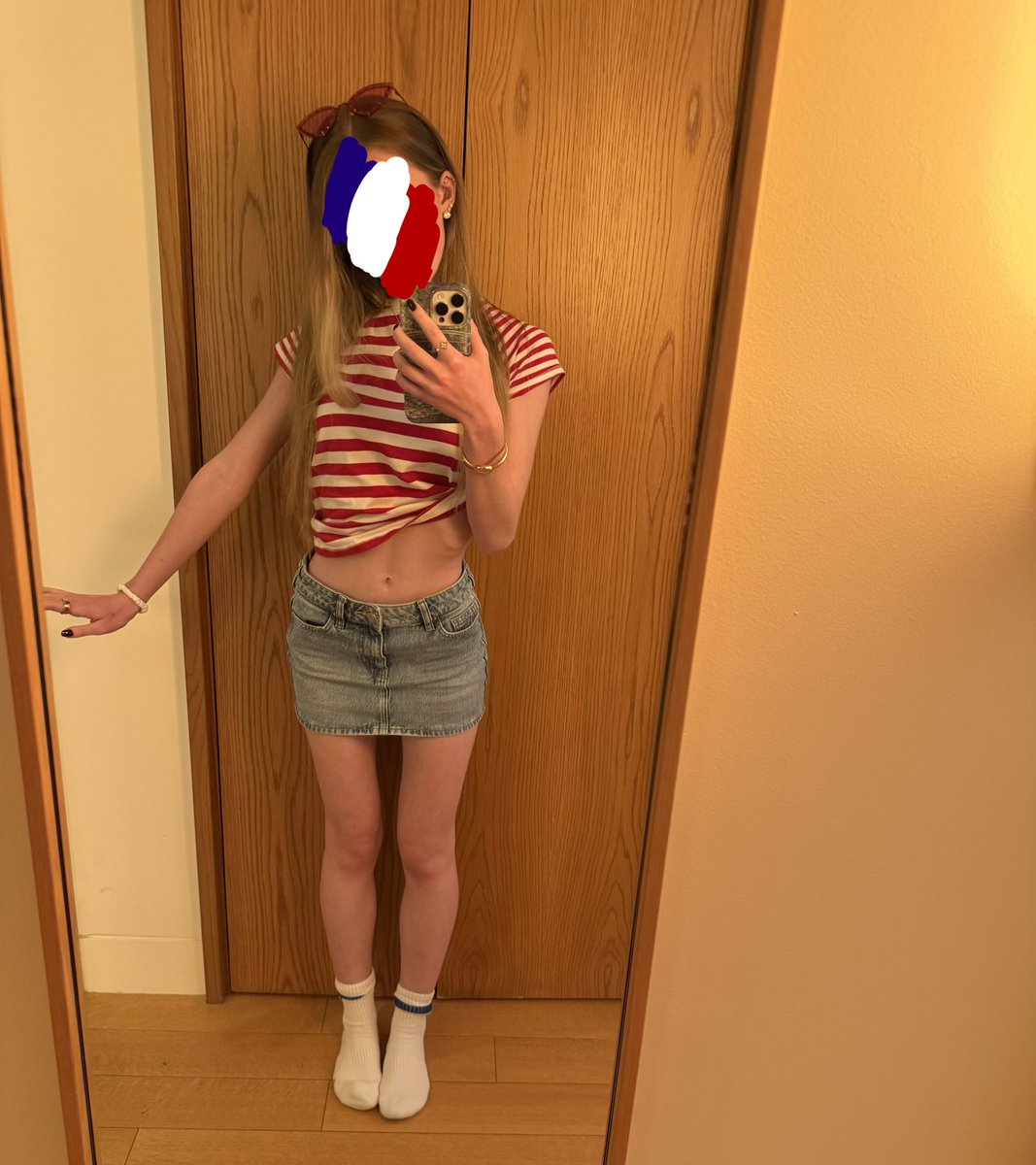 annaana333's tweet photo. Fit check France vs Sweden world cup edition  😋 https://t.co/JmVLBa6056