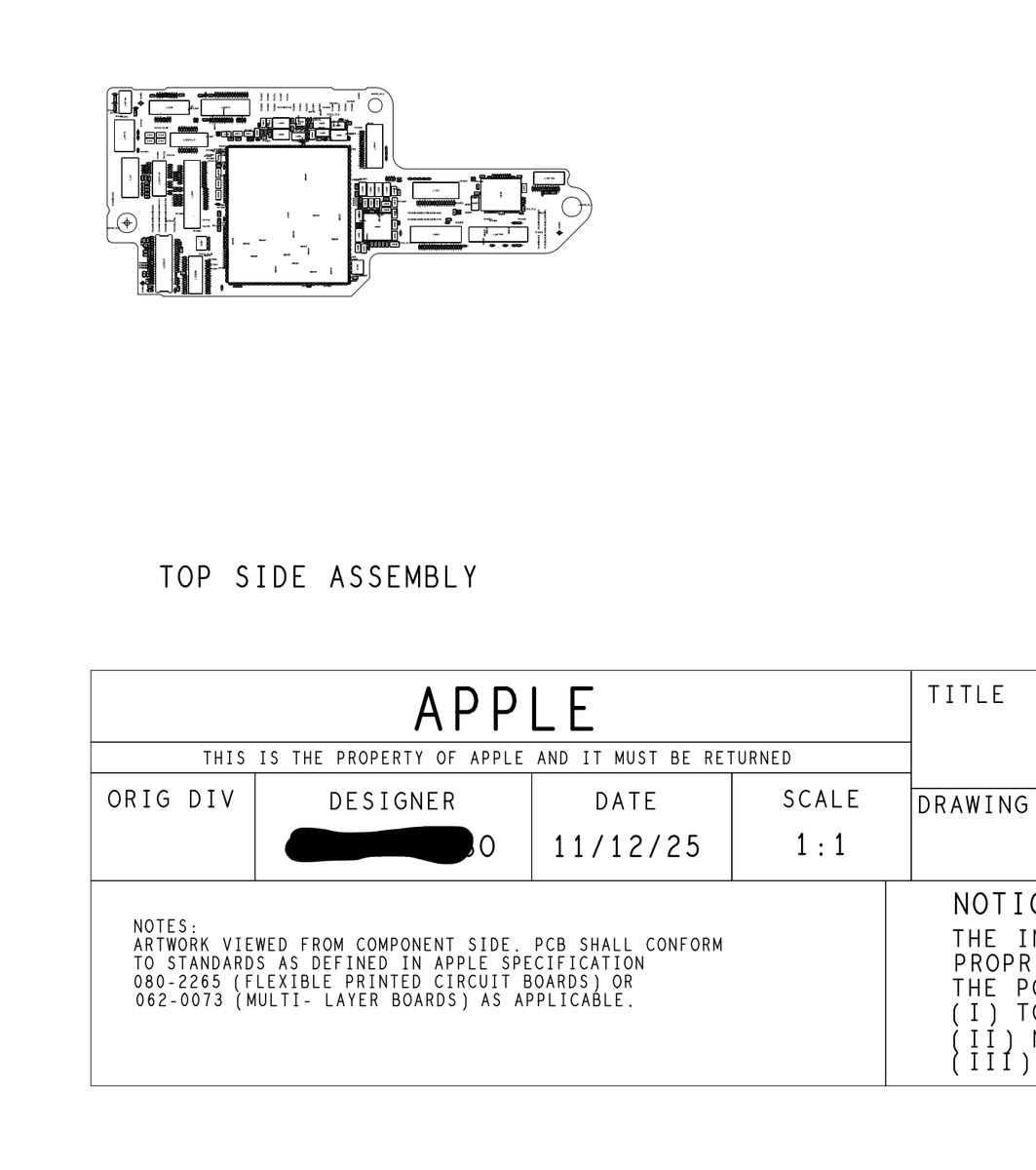 madeby_ldt's tweet photo. 🚨 TATA leak:
The iPhone 18 Pro motherboard was actually ready for production and testing back in December '25! https://t.co/0ccA229ak5