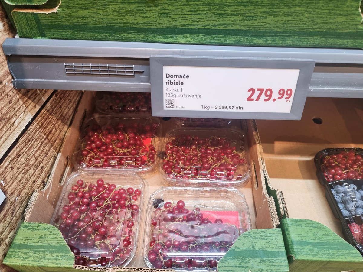 MilanceNis's tweet photo. Ribizle 20€ kilogram😯 https://t.co/aE3N2gDjYE