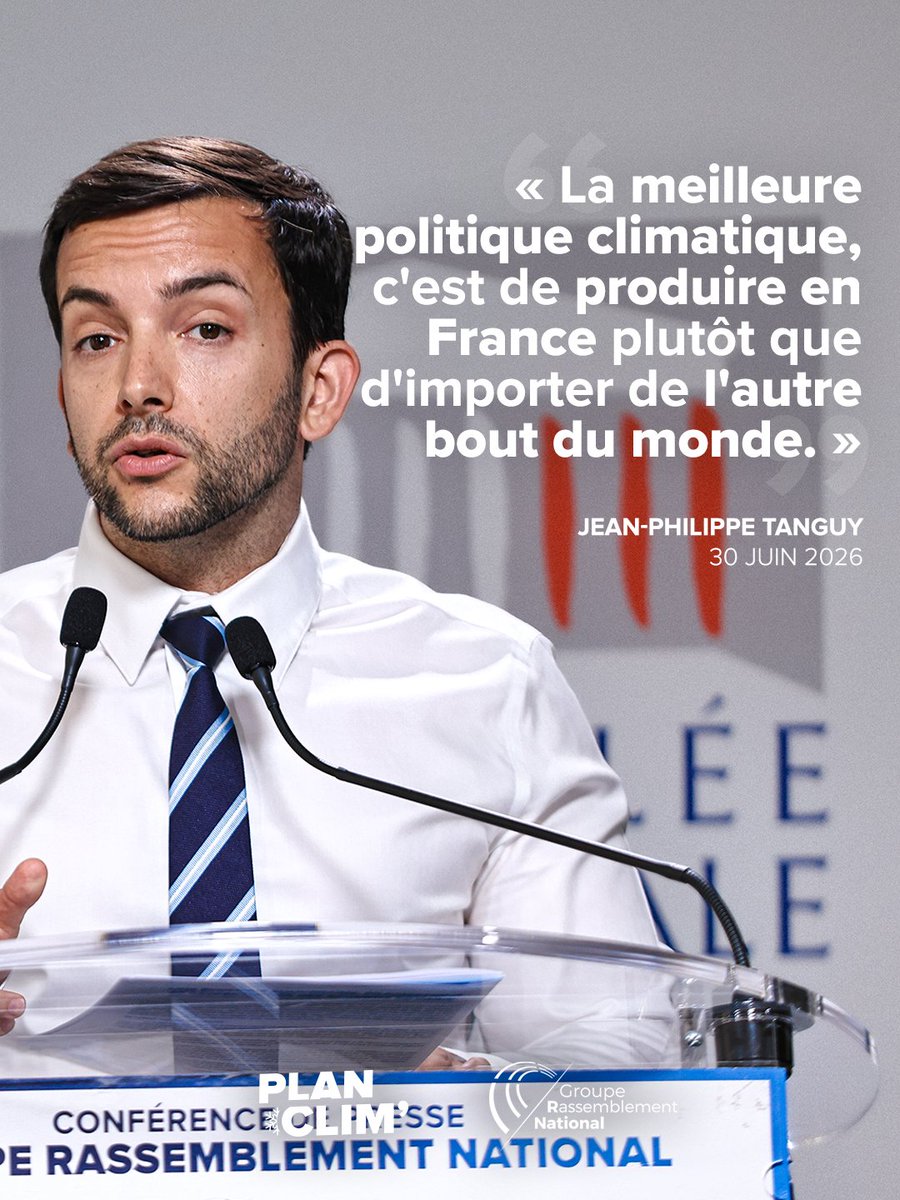 groupeRN_off's tweet photo. Le localisme est la première politique environnementale à appliquer. #PlanClim https://t.co/ugOGSCRN3z
