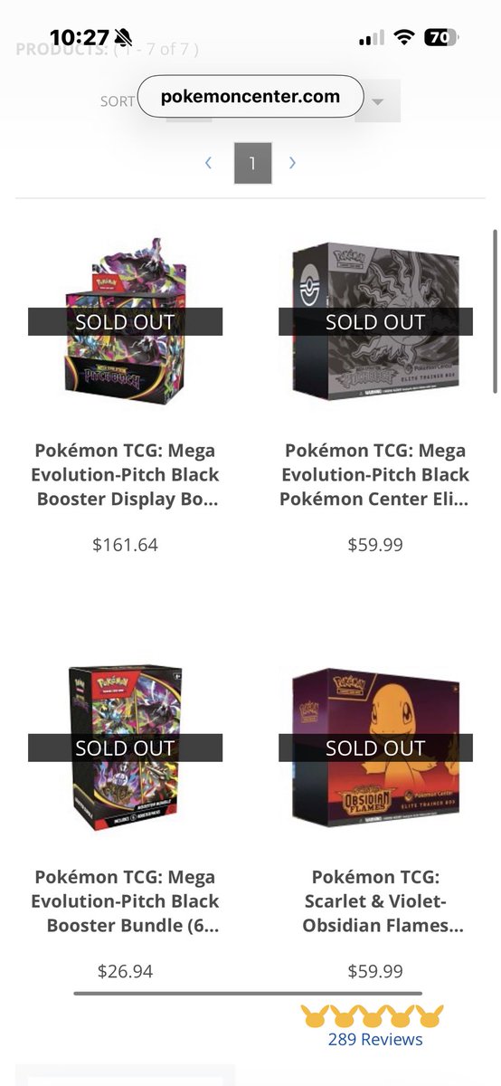 RJ_Stylez's tweet photo. @PokemonRestocks Nothing https://t.co/vqsGUJjiVy