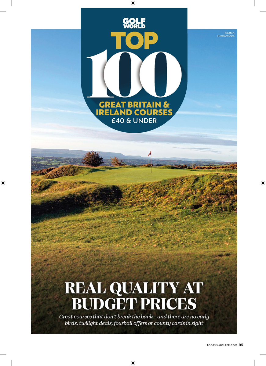 CJ_Bertram's tweet photo. Good golf isn’t always expensive. Here are the Top 100 Courses in GB&amp;I that are available for £40 or less this summer. 
No county cards, early birds or twilight deals. 
A list that’s increasingly hard to compile, but there’s loads of quality in the 100. 

What have I missed out? https://t.co/XhSKuwVttD