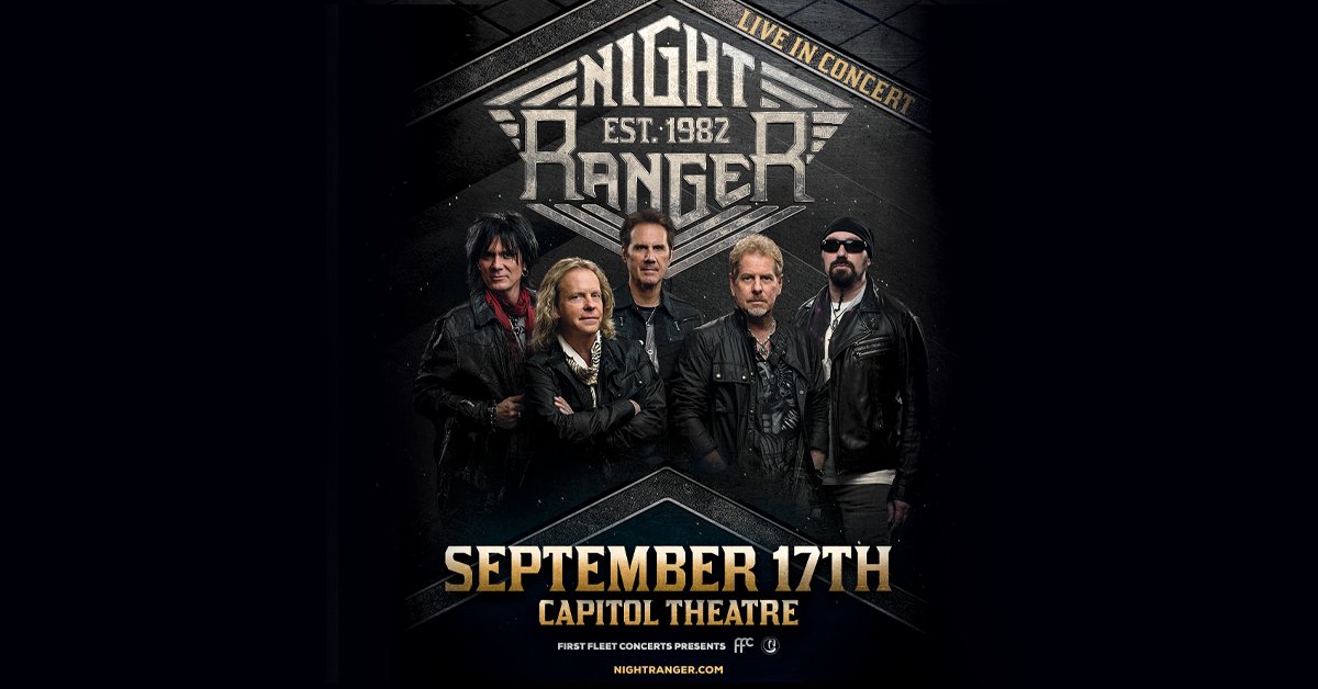 CapitolQC's tweet photo. Set to rock with @nightranger! 🔥 Counting down until the show on September 17th AND the release of their 'Best Of' album set for release on August 28th.

Tickets at https://t.co/lKXDqjO4Cm
Pre-order album at https://t.co/EijlMG2H05 https://t.co/VMmypp0xwW