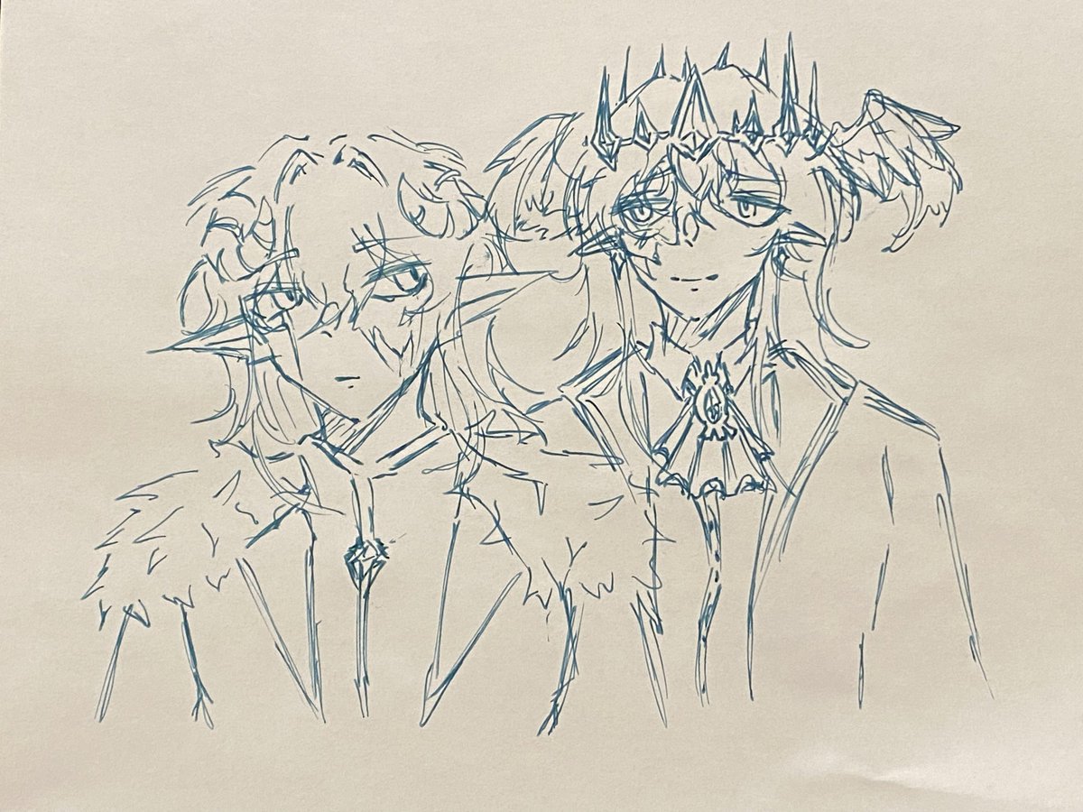 iunorae's tweet photo. Made my sister draw para when she has no idea who they are.
#iamstormzfanart 
#dumbisdumbfanart 
#paraduo https://t.co/0BXor4bdbe