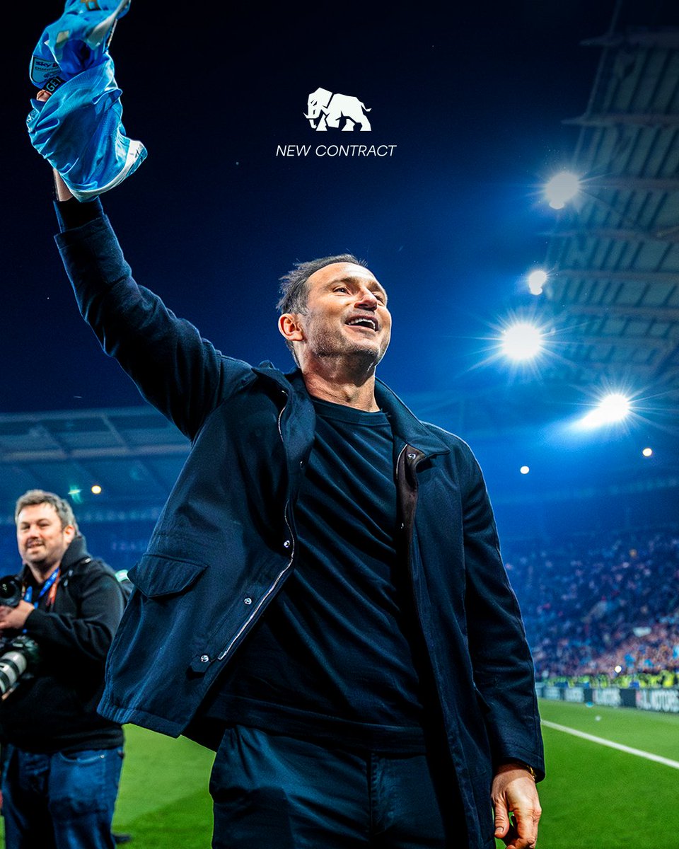DeadlineDayLive's tweet photo. 📝 𝗗𝗘𝗔𝗟 𝗗𝗢𝗡𝗘: Coventry City have announced that Frank Lampard has signed a new contract until 2029. 🩵

(Source: @Coventry_City) https://t.co/DrtuYZ45Yy