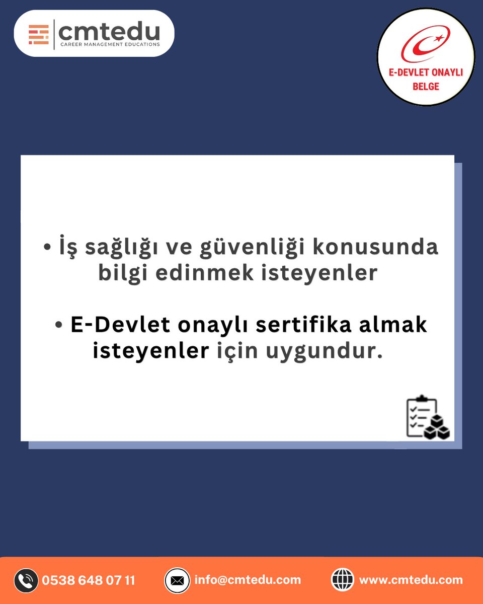 cmtedusoft's tweet photo. Lojistik denince akla sadece ürün taşımak geliyor olabilir. Oysa ki Tehlikeli ve Çok Tehlikeli İşlerde Lojistik Eğitimi ile #lojistik süreçleri, #depoyönetimi ve #işgüvenliği hakkında temel bilgiler edinebilirsiniz.

E-Devlet onaylı sertifikanızı alın.

https://t.co/KHEcxjbTV5 https://t.co/j9ijYZd8Gi