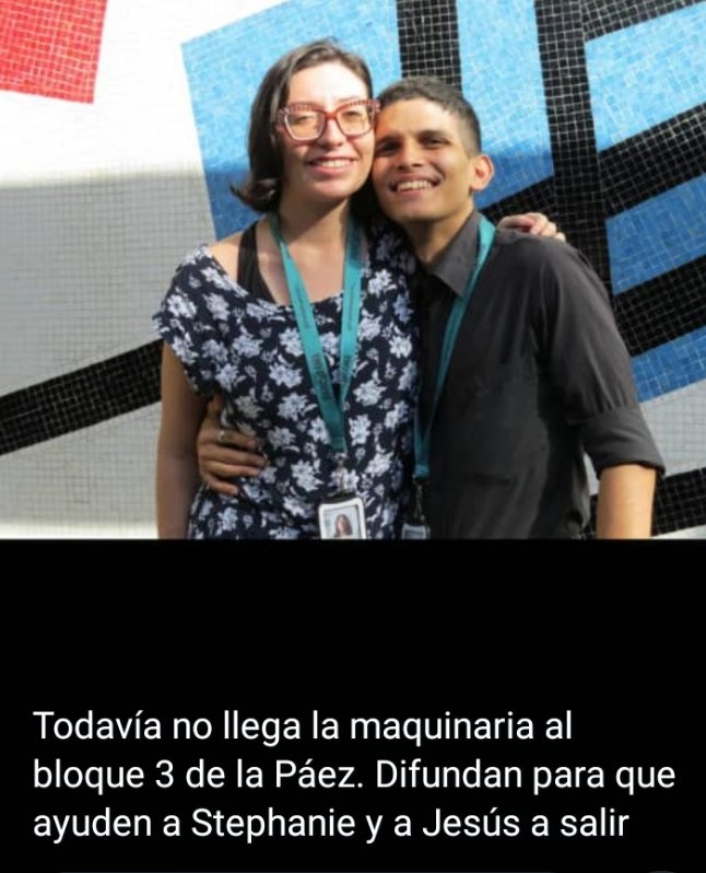 ISALSIRO's tweet photo. @nayibbukele Ellos están en el bloque 3 torre A de la Paez Catia la mar, son estudiantes de la UCV, no descansen en la búsqueda, Dios permita encontrarlos https://t.co/hKqlHKXRLs