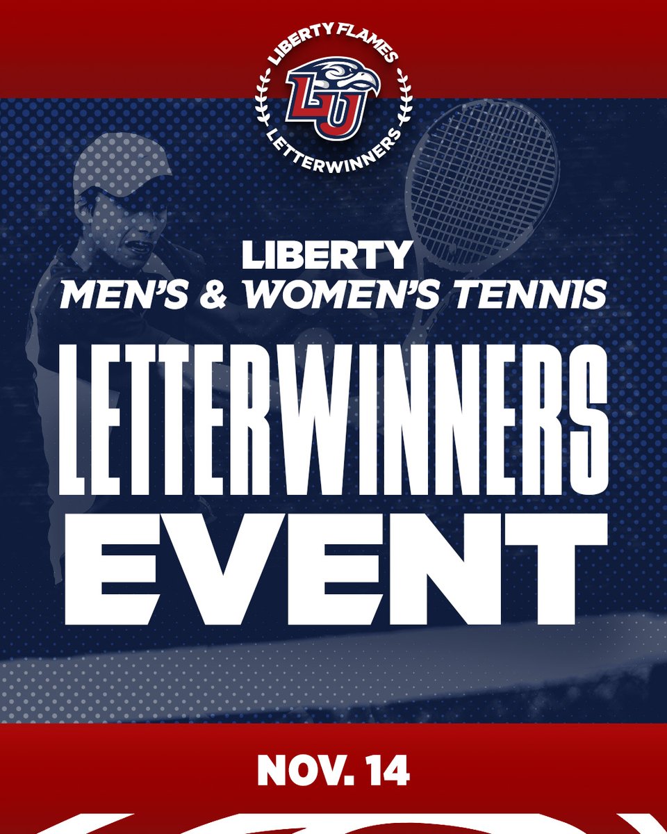 Former_Flames's tweet photo. Inviting all Men's and Women's Tennis alumni to celebrate with former Flames on November 14, 2026, for a Tennis Letterwinners Event! https://t.co/m9L9cnzK9s