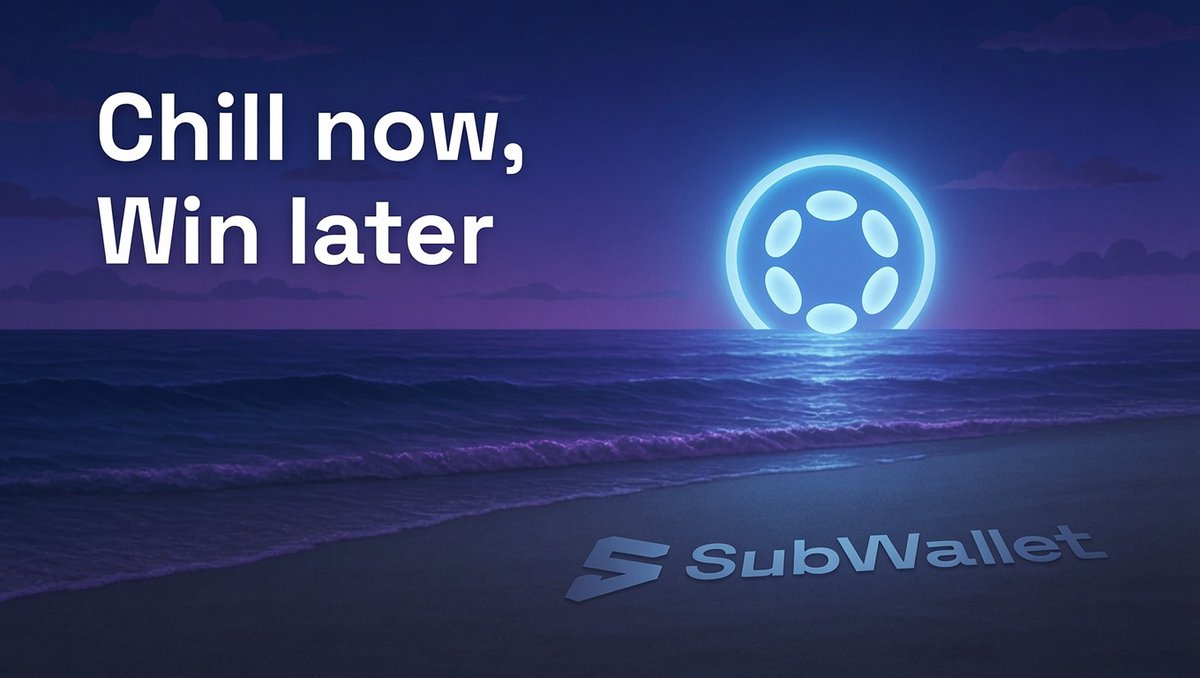 subwalletapp's tweet photo. New week. A few things worth keeping an eye on 👀:
🟢 Staking unlocks coming up
🟢 Steady progress on JAM in the background

While the market stays quiet, real development in the ecosystem continues 💪

What are you most focused on this week? https://t.co/ad2F2m2Wxb