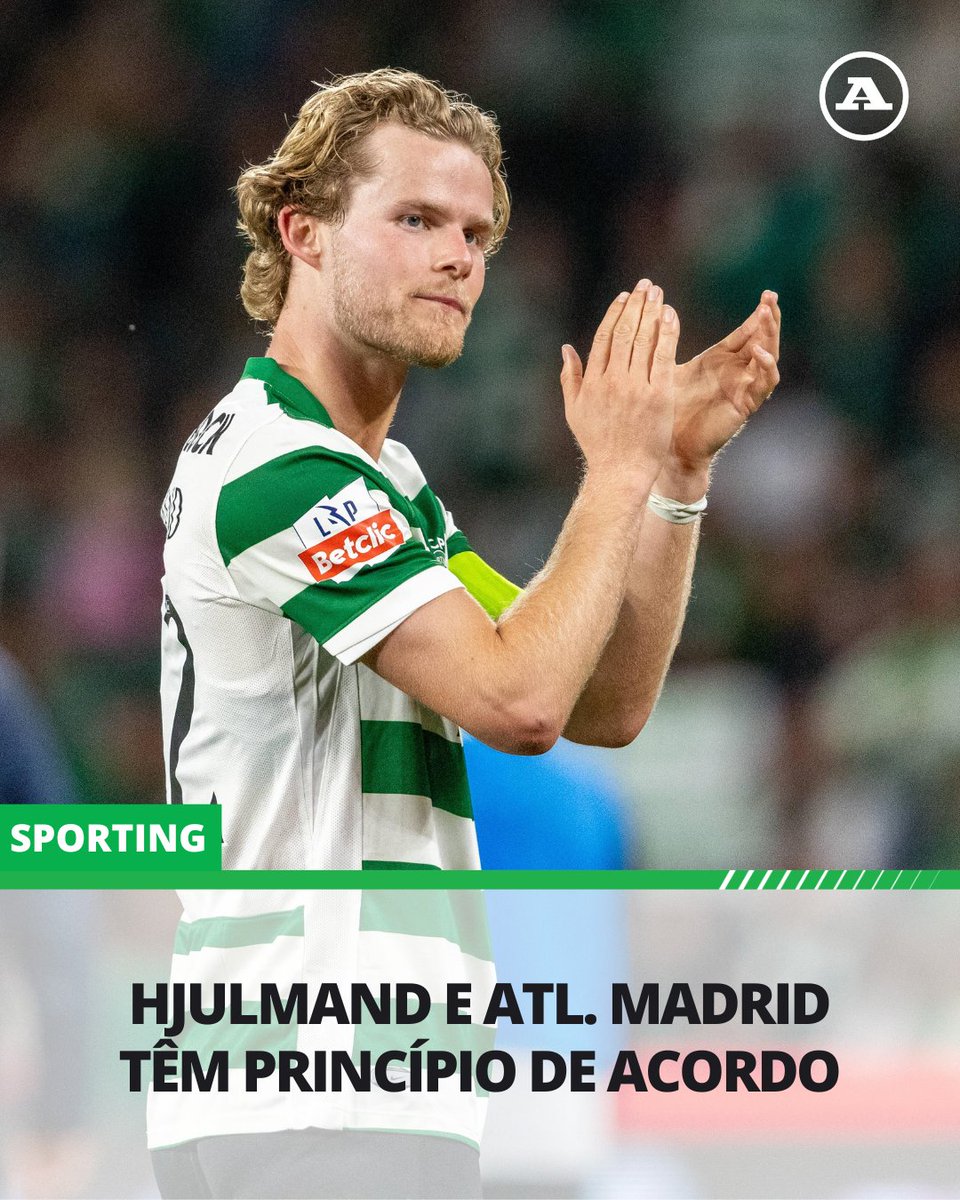 abolapt's tweet photo. Segundo revelou A BOLA, Morten Hjulmand já chegou a acordo com o Atlético de Madrid para uma transferência neste mercado de verão, ficando agora a faltar o entendimento entre os colchoneros e o Sporting para a concretização do negócio.
#Sporting #AtMadrid #Hjulmand https://t.co/2w5nQAwxfF