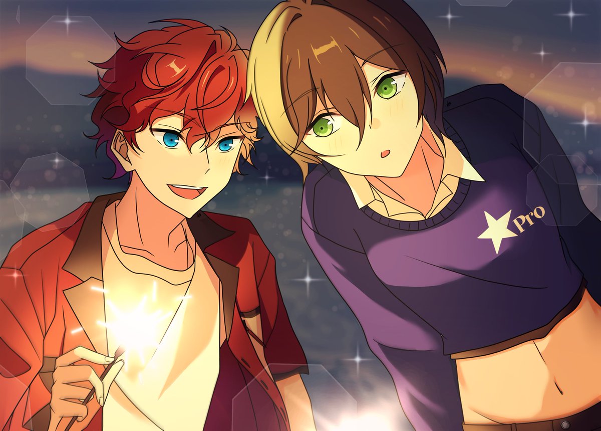 hiirosbeloved's tweet photo. ゚゚・。・゚゚。
゚。 “ This summer is gonna be the best with you! “
— @/kaorunokiz
#enstarsOC #art #ocxcanon https://t.co/OzHDqLUHD2