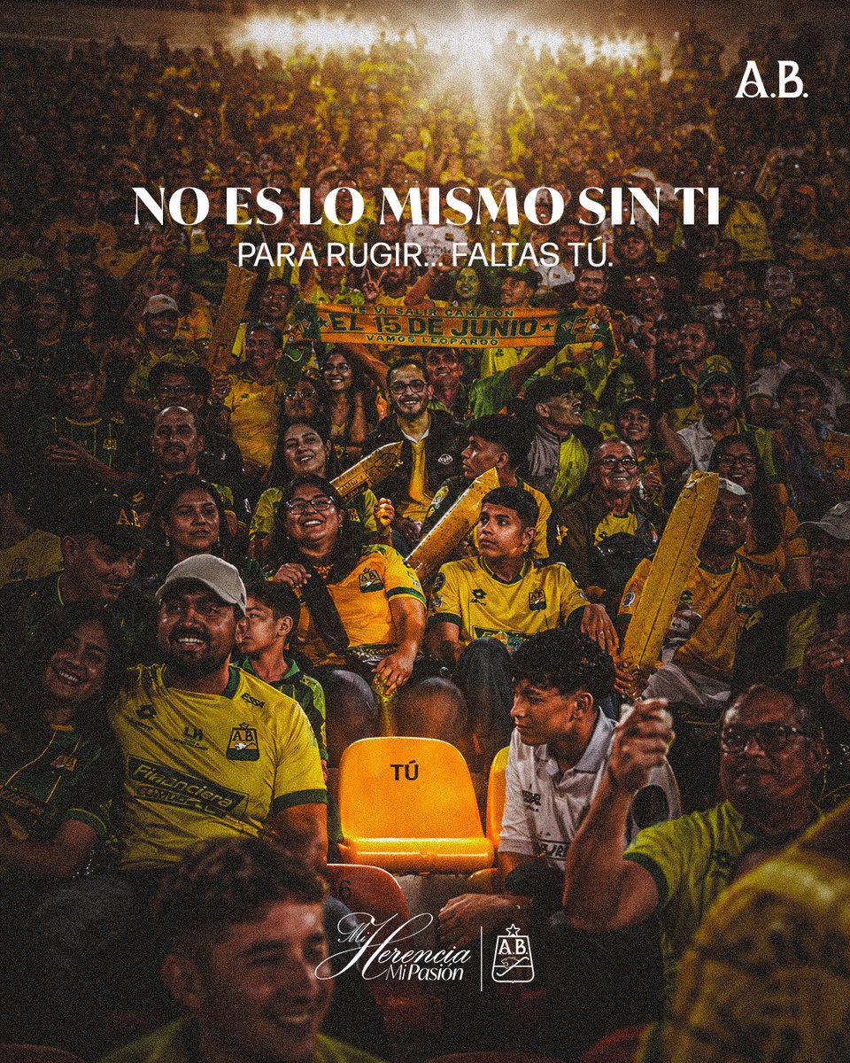 ABucaramanga's tweet photo. 𝑁𝑜 𝑒𝑠 𝑙𝑜 𝑚𝑖𝑠𝑚𝑜 𝑠𝑖𝑛 𝑡𝑖… 𝑝𝑎𝑟𝑎 𝑟𝑢𝑔𝑖𝑟 𝑓𝑎𝑙𝑡𝑎𝑠 𝑡𝑢́🔰🐆

Hoy es el 𝐮́𝐥𝐭𝐢𝐦𝐨 𝐝𝐢́𝐚 de la primera etapa de abonos. Aprovecha hasta el 𝟒𝟓 % 𝐝𝐞 𝐝𝐞𝐬𝐜𝐮𝐞𝐧𝐭𝐨 y asegura tu lugar para alentar al Leopardo durante toda la temporada.

🎟️ Abónate en: 𝐐𝐔𝐈𝐂𝐊𝐓𝐈𝐂𝐊𝐄𝐓

#VolvamosA𝐑𝐔𝐆𝐈𝐑 #MiHerenciaMiPasión🫀
