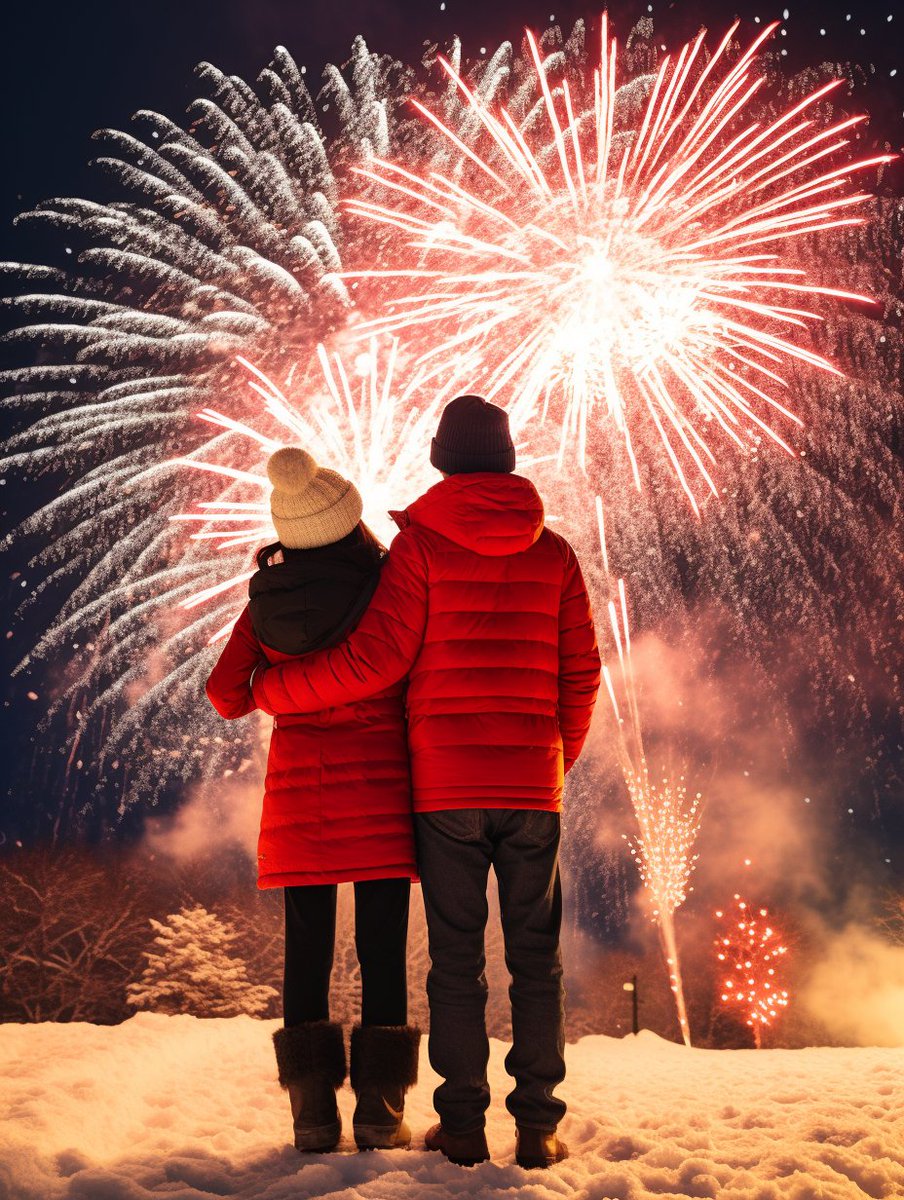 Kilpilpol's tweet photo. [Midnight countdown sparkles + hot cocoa sips  Ringing in the new year with tiny, warm joys. Wishing you a year full of bright moments!]， https://t.co/z8yQh8KwQt
