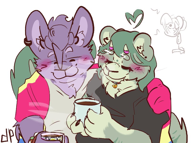 dedopuck's tweet photo. In honor of the last day of Pride 
#HappyPrideMonth #furry #furryart https://t.co/5hWAo0EdlU