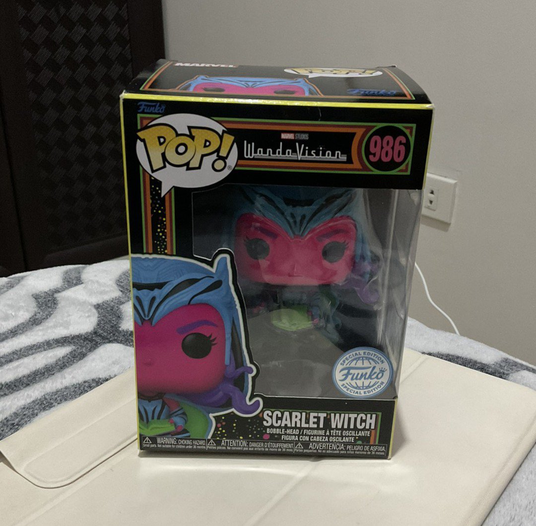 chanwookonic's tweet photo. WTS LFB PH

Scarlet Witch WandaVision Special Edition Funko Pop

Price: ₱400 (can lower if sure buyer)
Loc: antipolo
MOP: gcash/mari https://t.co/Z7V2fDeDH7