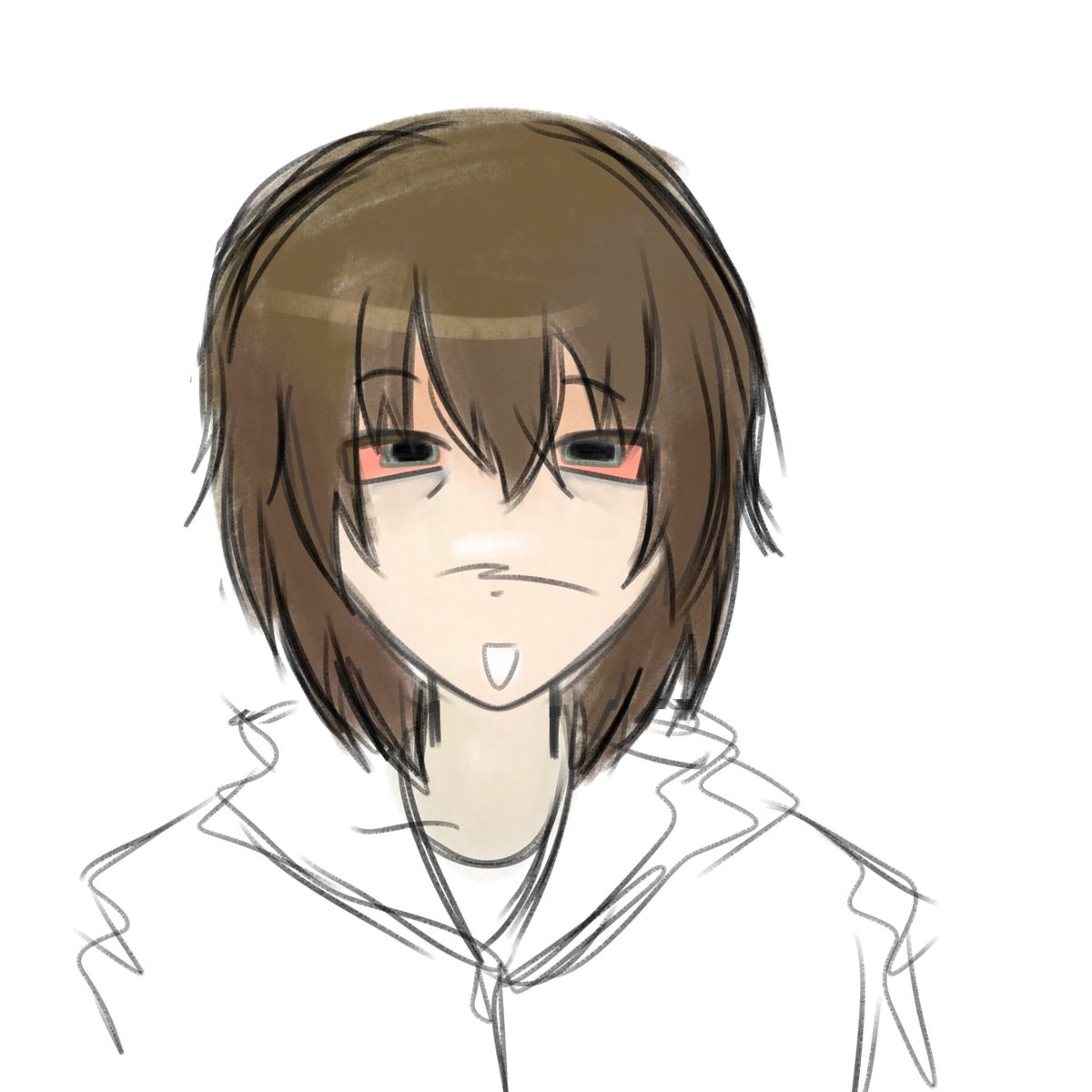 snowedinned's tweet photo. Crispin doodle..I dunno how to draw his hair #Classof09 https://t.co/7mHhCmaFAC