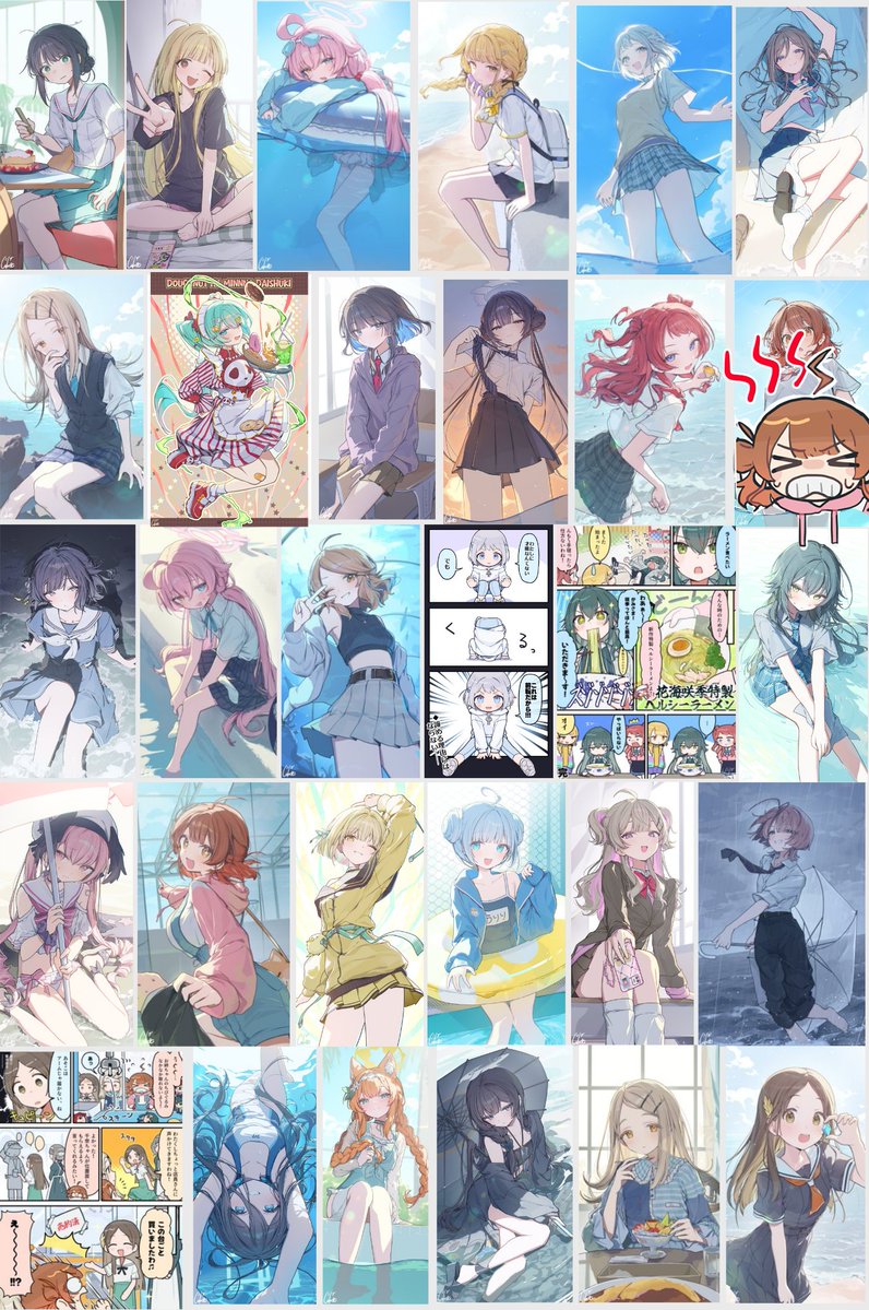 #今月描いた絵を晒そう
6月も沢山描きました!!! 