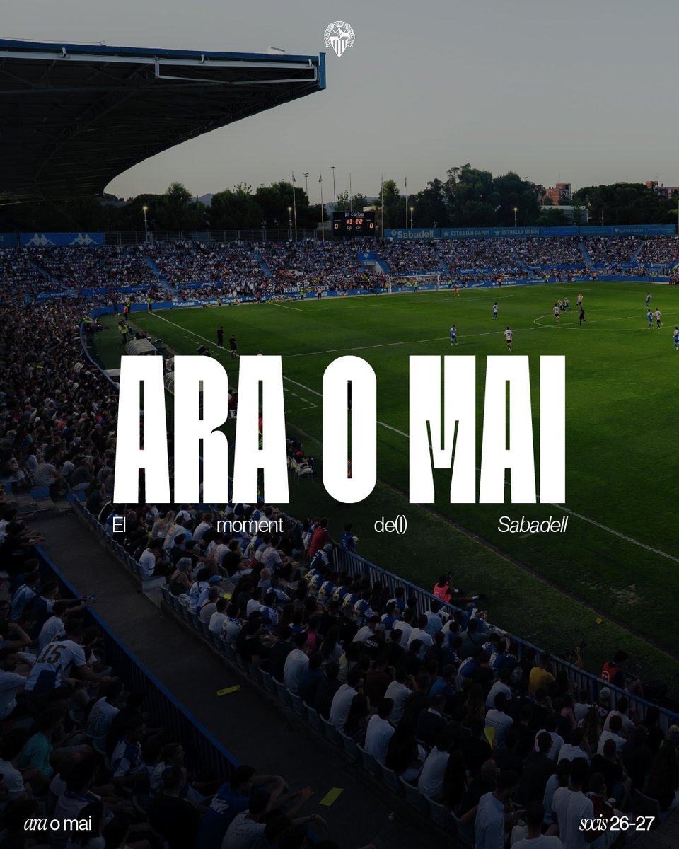 CESabadell's tweet photo. 🤯 Acabem de superar els 𝟭.𝟬𝟬𝟬 𝗦𝗢𝗖𝗜𝗦 per la nova temporada en un sol dia de campanya!

🧅 La temporada passada vam trigar 19 dies en arribar a aquesta xifra

👏🏻 Quina autèntica bogeria, Arlequinats! https://t.co/Ak3Ty5j3oE