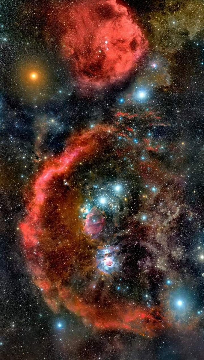 spacevibex's tweet photo. The Orion Nebula (M42) https://t.co/ImI2bRF0yB