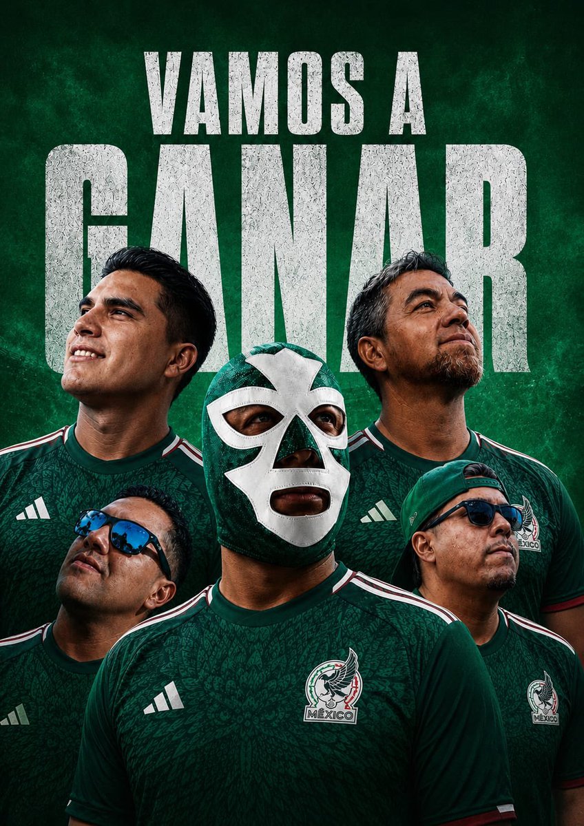 ElChemin1's tweet photo. Dicen que la unión hace la fuerza y hoy todo un país pintado de verde, blanco y rojo alentara al Tricolor en busca de los 4os de final! Esta noche el Aztca vibrará por que el pueblo Mexicano estará en comunión al equipo! Es tiempo de hacer historia! Juntos somos invencibles! Vamos México!!🇲🇽