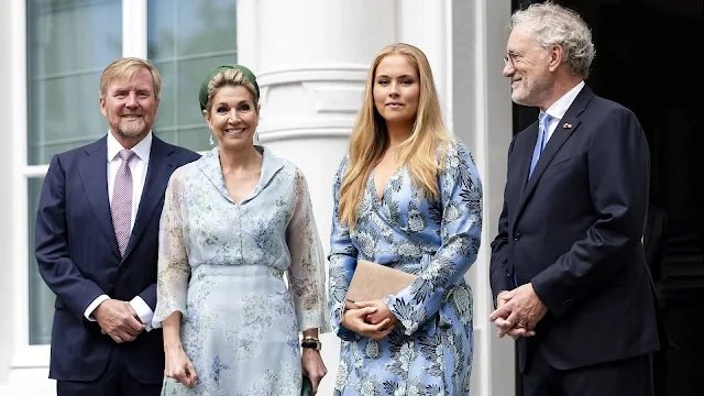 doubleDutchquak's tweet photo. June 30, 2026, King Willem-Alexander, Queen Máxima, and Crown Princess Amalia attended the extraordinary meeting of the Council of State to mark the farewell of D666 Politician Mr Thom de Graaf as Vice-President. 

https://t.co/lheFUIHSlv https://t.co/tBKiNQ1GOM