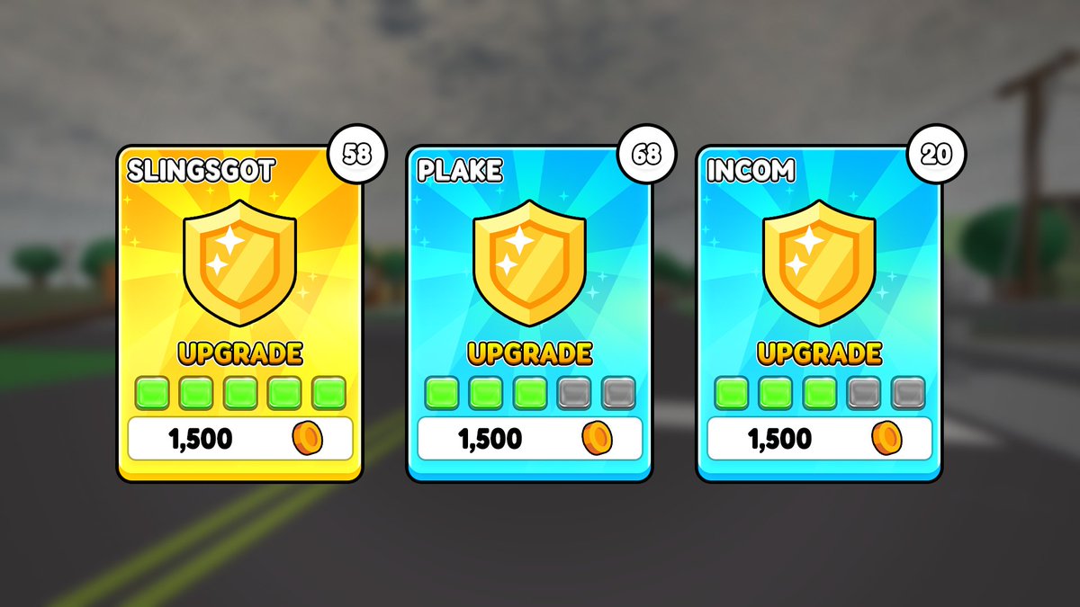Pixel_UX_Studio's tweet photo. Upgrade UI Design
Designed a clean and engaging upgrade screen that makes progression feel rewarding and easy to understand.
Building a casual or Roblox game? Let's create a UI that keeps players coming back.
📩 DM me.
#GameUI #MobileGame #CasualGame #GameDev #UIDesign https://t.co/ki2ufA1qxG
