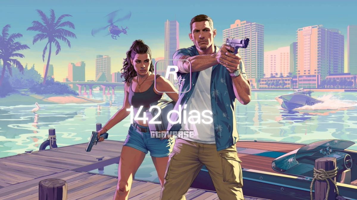 GTAVerse__'s tweet photo. Quedan 142 días para el lanzamiento de GTA VI ⌛️

#GTAVI #GTA6 https://t.co/wOB6SzGrte
