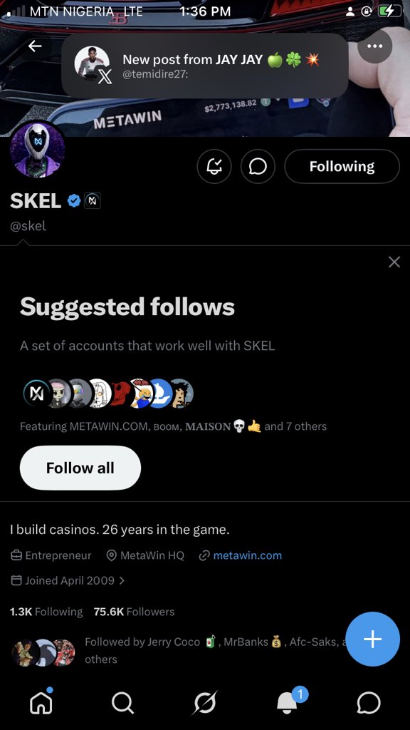 No1rome's tweet photo. @Mrbankstips @skel God please 🙏 

This is a good life changing amount for me god . God please 

@Mrbankstips @skel https://t.co/I9XmO8rmtb
