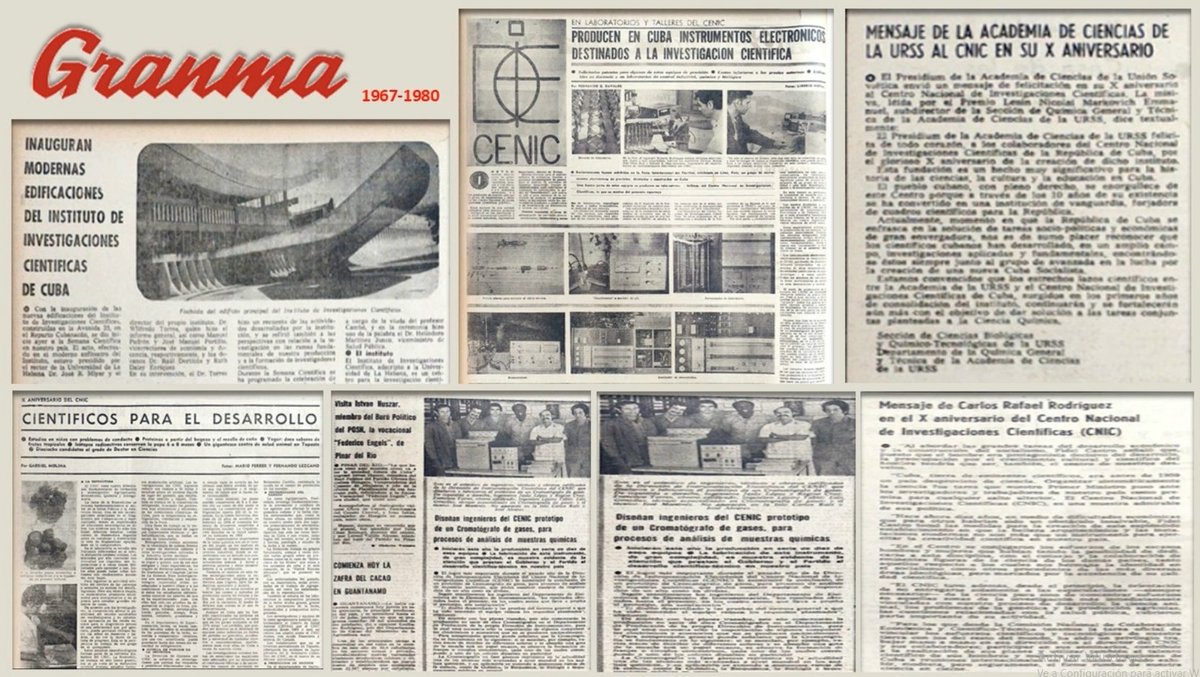 CNIC_Cuba's tweet photo. A unas horas de celebrar el #61Aniversario #CNIC, agradecemos a los que están trabajando junto a nosotros y a los que forjaron el camino, porque detrás de cada logro de estas seis décadas está la constancia de un colectivo ejemplar. #CubaEsCiencia https://t.co/hsfj5zSaN2