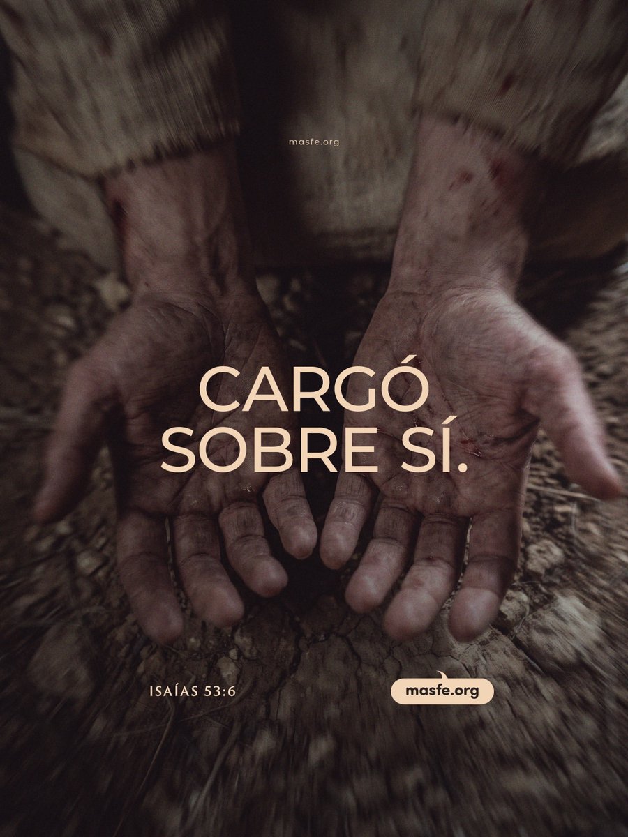 Masfe_org's tweet photo. El sacrificio de Jesucristo nos da la esperanza de que, sin importar los pecados que hayamos cometido, podemos ser totalmente limpios si nos arrepentimos. #arrepentimiento #jesus #masfe https://t.co/R6wHdx5Cvc