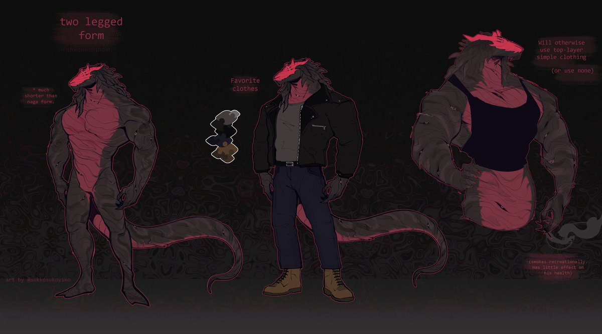 SukkoSukoyiko's tweet photo. tw bodyhorror, tw trypophobia

Updated Lloyd for artfight. Meet a retired middle aged Abyssal Uncle this 2026
#characterdesign https://t.co/f32A8AWXtq