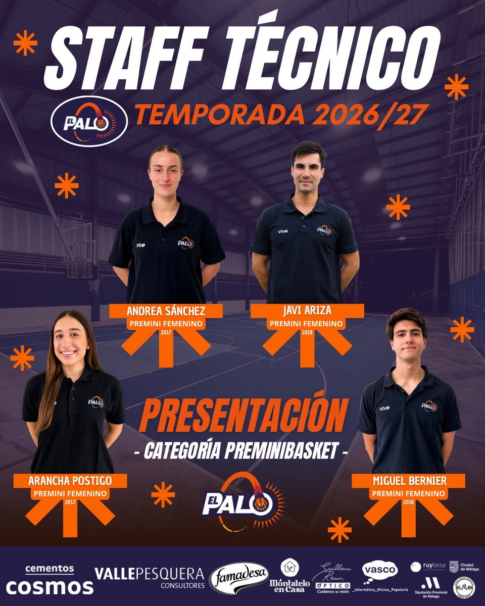 cbelpalo's tweet photo. 🚀 ¡𝐒𝐓𝐀𝐅𝐅 𝐓𝐄́𝐂𝐍𝐈𝐂𝐎 𝟐𝟎𝟐𝟔/𝟐𝟕! 🔥

📆⏳ Continuamos descubriendo las personas que estarán al frente de nuestros equipos durante la temporada 2026/27, un grupo de entrenadoras/es comprometidos con la formación, el crecimiento y el desarrollo de nuestra cantera. 👣💥 https://t.co/Lo0HhOQTwN