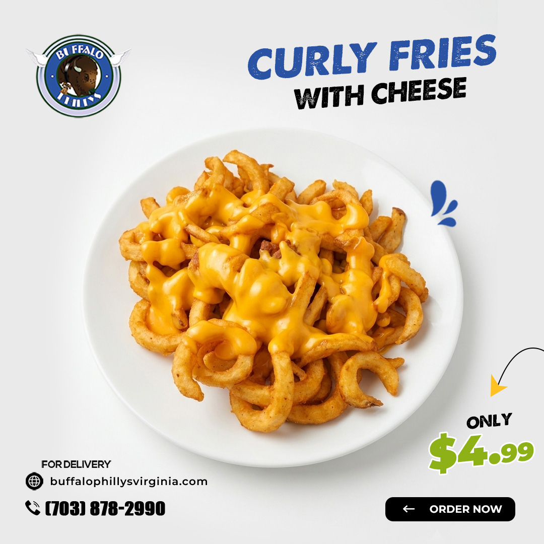 buffalo_philly's tweet photo. Curly Fries + Cheese for $4.99

Cheesy curly fries for $4.99? Say less. 🧀��
Woodbridge—order pickup/delivery: 

https://t.co/yeL2u07JIa 

#WoodbridgeVA #NovaEats #CheeseFries #CurlyFries #FoodDelivery https://t.co/CprUFHaj1c