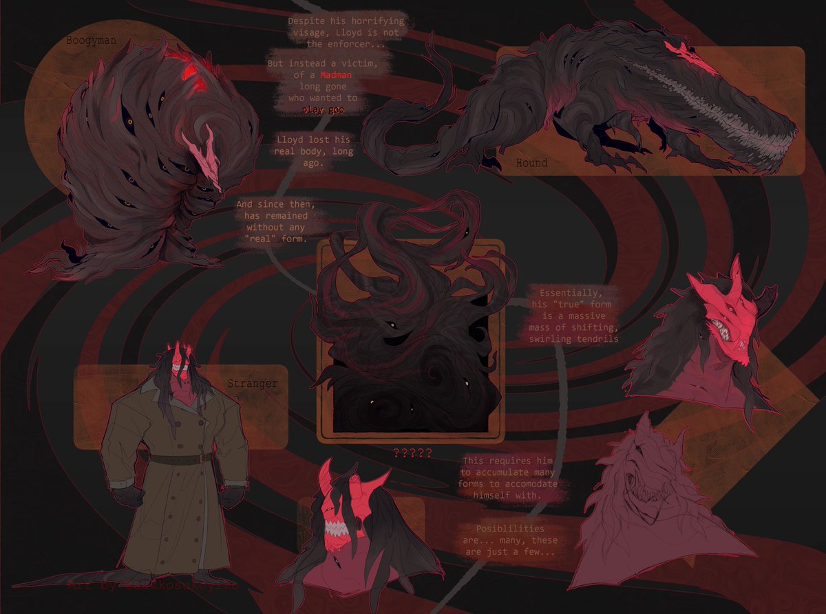 SukkoSukoyiko's tweet photo. tw bodyhorror, tw trypophobia

Updated Lloyd for artfight. Meet a retired middle aged Abyssal Uncle this 2026
#characterdesign https://t.co/f32A8AWXtq