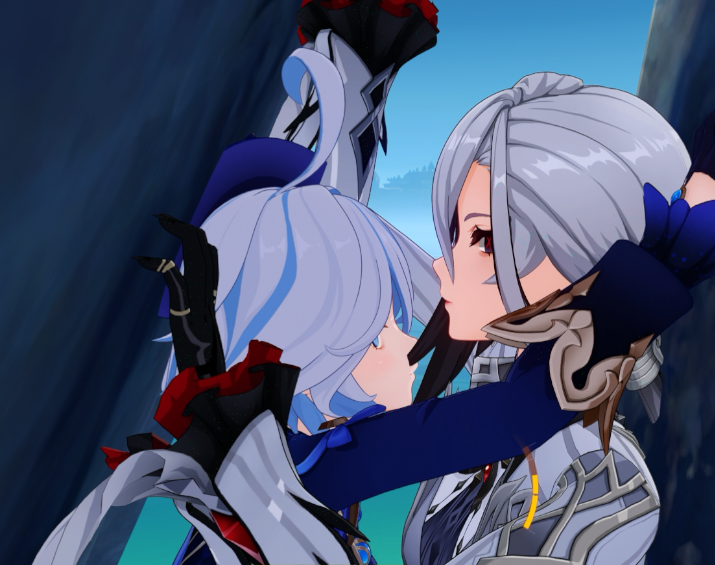 cirr_uscloud's tweet photo. do genshin players these days still know about the Liyue Kissing Corner #arlefuri https://t.co/kxkkV3rhX0