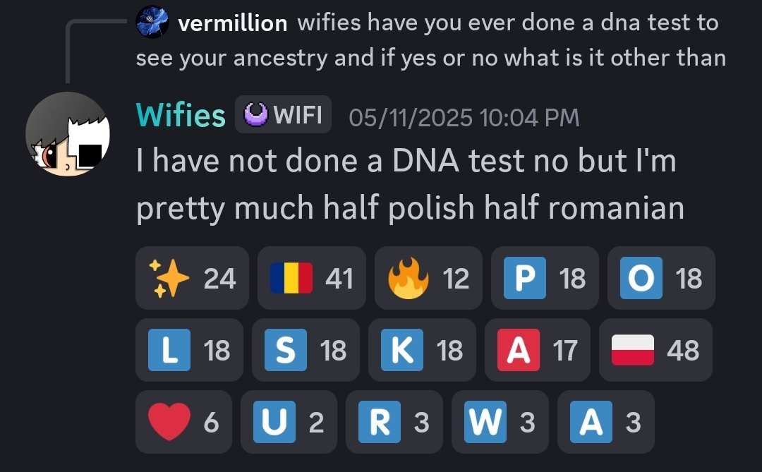 wifieslore's tweet photo. @silliessv Yes!!! Hes mentioned it a few times in his ask wifies channel in his discord server :) https://t.co/g0JSjnGwq9
