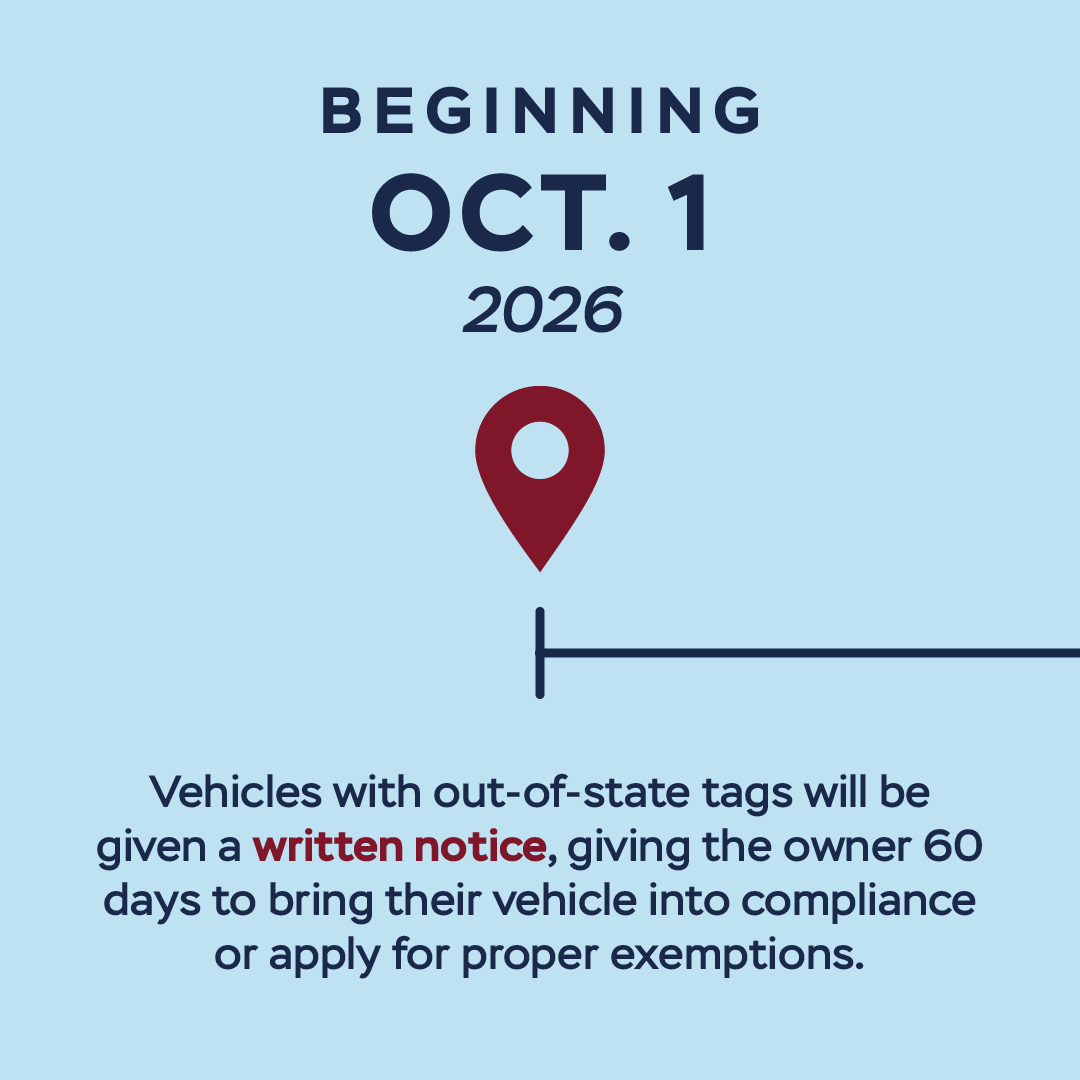 MD_MVA's tweet photo. If you live in Maryland, it's time to ✨Plate Where You Live✨.

The Maryland MVA is here to help you return to Maryland tags quickly and easily before new enforcement begins on October 1. https://t.co/ds17XQPnzA