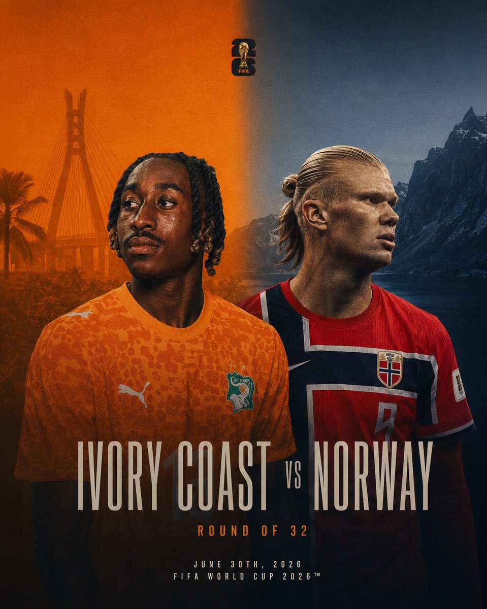 TrueeeCricketer's tweet photo. Ivory coast🇨🇮 vs Norway🇳🇴

#Fifaworldcup #football #IvoryCoast #Norway https://t.co/qbnJ2fFSZ2
