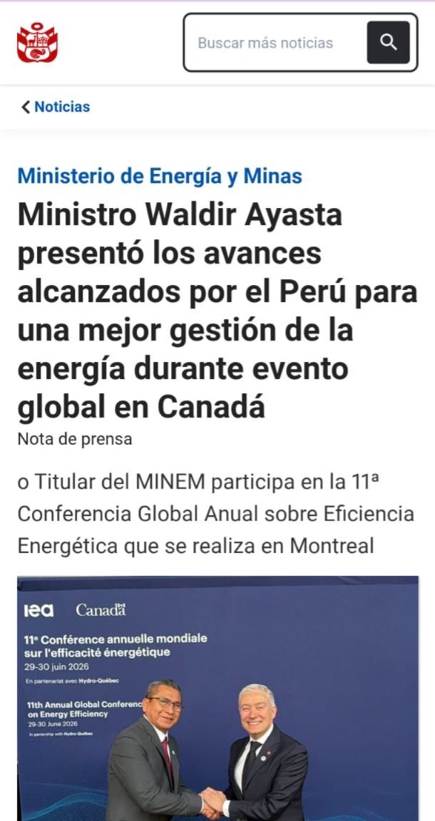 Epicentro_TV's tweet photo. 🔴Ministro de Energía y Minas, Waldir Ayasta, participa en la Conferencia Global Anual sobre Eficiencia Energética que se realiza en Canadá. Sin embargo, en el ministerio hay inquietud pues no se ha publicado en el diario oficial El Peruano ninguna resolución suprema de PCM que autorice su viaje al extranjero, como ordena la Ley. Incluso sin esa resolución no tiene respaldo legal para el desembolso de viáticos.