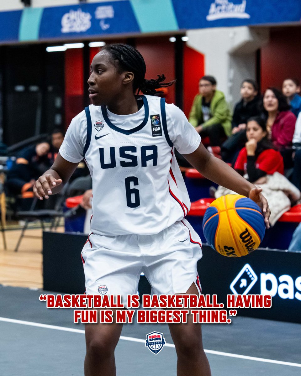 usab3x3's tweet photo. After Dani Carnegie's first day of playing 3x3, she wasn’t sure it was a fit.

The 10-minute sprint is a challenge. But @DaniTofye is totally game for it. 

🇺🇸🏀 https://t.co/I9LNHT73Md https://t.co/G8UjEWLkI5