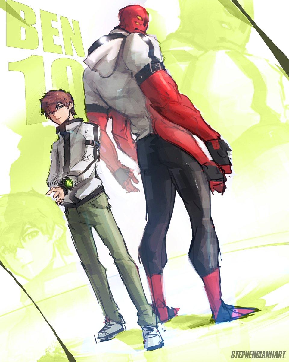 stephengiannart's tweet photo. Ben 10 and Four Arms 
 #xppen https://t.co/tDFpOvfBO7