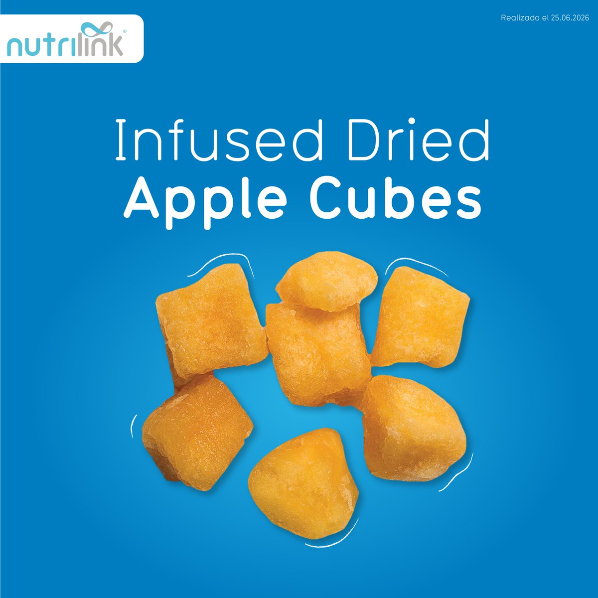 NutrilinkCol's tweet photo. El auténtico sabor de la manzana ahora puede ser el protagonista de tus desarrollos. 🍎✨

Dale un valor diferencial a tus formulaciones con un ingrediente práctico, atractivo y listo para inspirar nuevas creaciones. 

#Nutrilink #FoodIngredients #FoodInnovation #AppleCubes https://t.co/10K64m0kqR