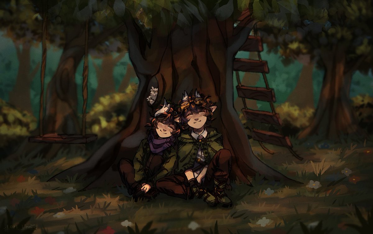 LoreLinnt's tweet photo. Hallooo!! I made this piece as a gift for my little brother, as he is supporting me alot recently to get through some health issues
That's it, take care 💚💫 https://t.co/X5pSCBk3oU