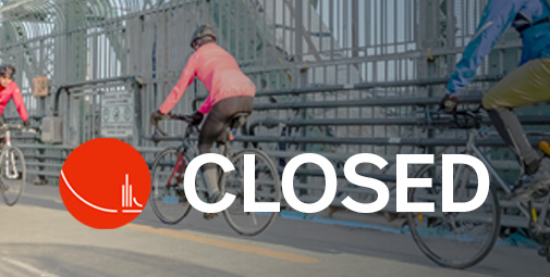 mobiliteactive's tweet photo. NOTICE OF CLOSURE - Jacques Cartier Bridge
- Multipurpose path
Thursday, July 02, 07:45 PM
Reason: Event
#activemobility #velomtl https://t.co/C4PYTHufQg