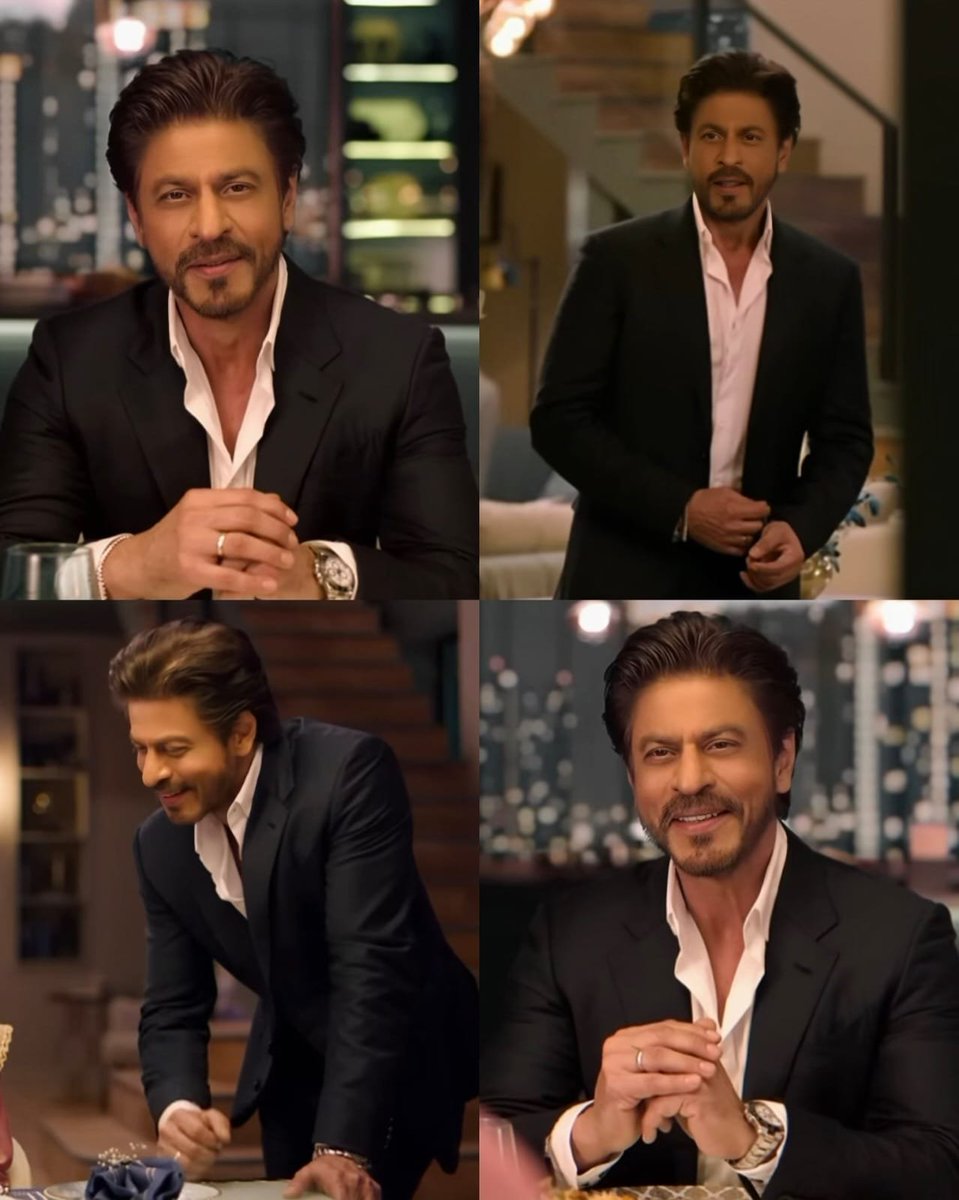 teamsrkfc's tweet photo. King Shah Rukh Khan in brand new Daawat Advert ❤️ 

@iamsrk

#King #ShahRukhKhan #SRK #TeamShahRukhKhan #Ad https://t.co/CZzeme0nz4